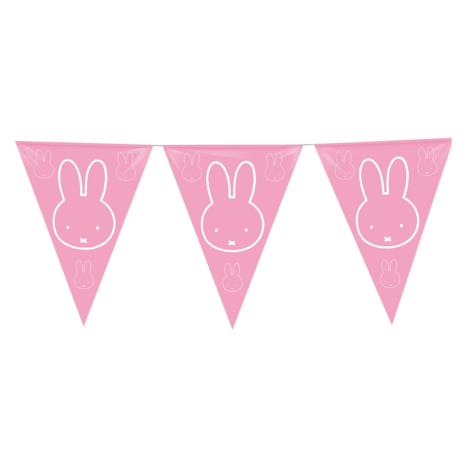 Haza Witbaard Flaggenlinie Miffy Pink, 10 mtr. (1 Stk.) (21206721)