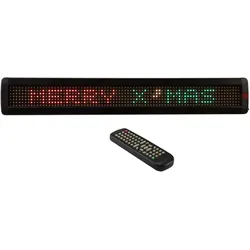 Eurolite, Deckenleuchte, LED-Laufschrift