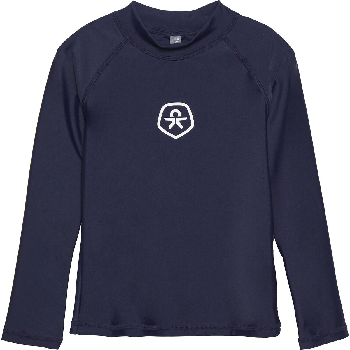 Color Kids Tshirt Long Sleeve Solid 6141 dunkel blau (772) 128 6141-772-128