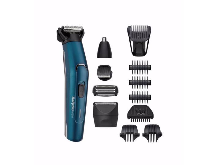 Babyliss MT890 E12 en 1 Japanese Steel 12 in 1 Trimmer – Bodygroomer/Körperrasierer – blau / schwarz