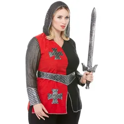 Ritterin-Kostüm für Damen