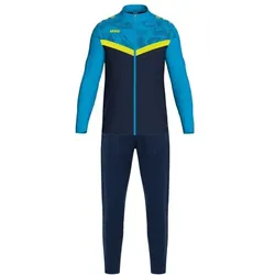 Jako Iconic Polyesteranzug Erwachsene - marine/Jako blau/neongelb
