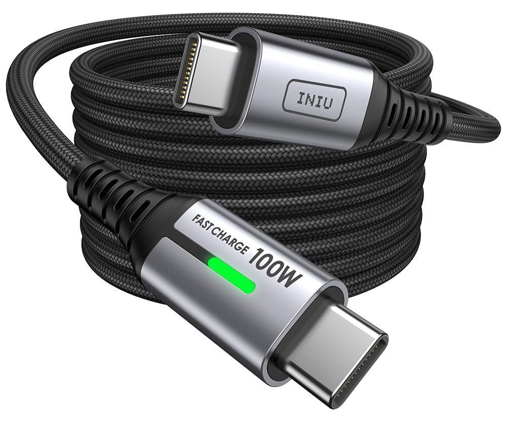 Selius USB C naar USB-C kabel, 2m, 100W PD snel opladen