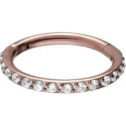 Titan Segmentring Clicker EINGEFASSTE KRISTALLE