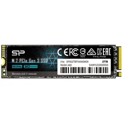 Silicon Power P34A60 2 TB M.2 PCI Express 3.0 NVMe 3D NAND