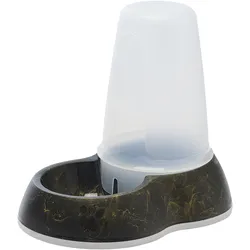 Savic Trinkschale Marmor Schwarz / Gold (150 cl), Futternapf