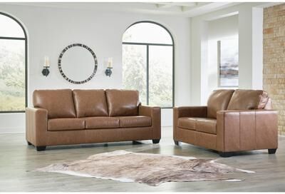 "Signature Design by Ashley Bolsena Brown 2-Piece Upholstery Package - 85"" W x 38"" D x 36"" H"