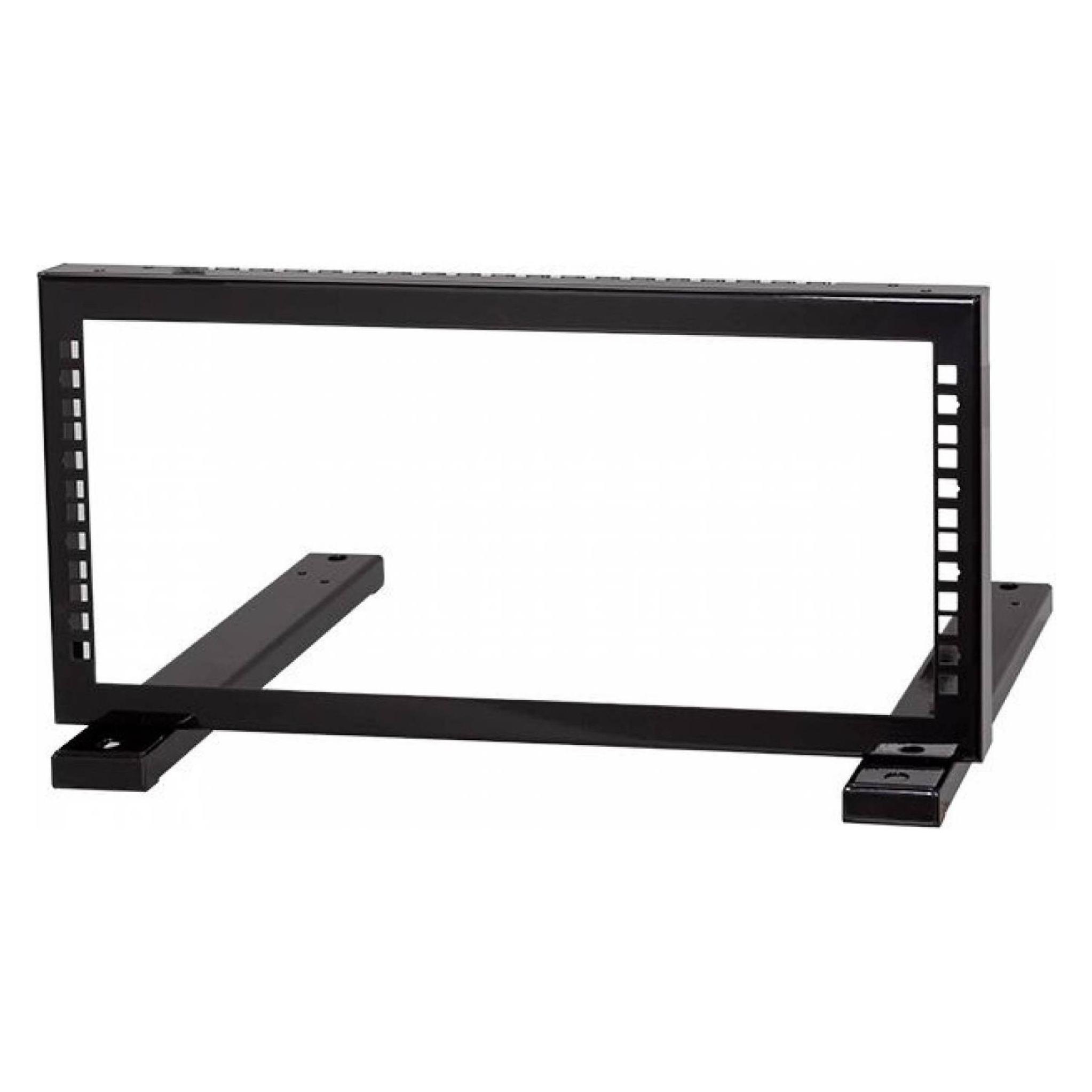 Stalflex Rack Stand 19" 4U Black STR19-4U-B (4 HE, 19 Zoll Rack) (STR19-4U-B)