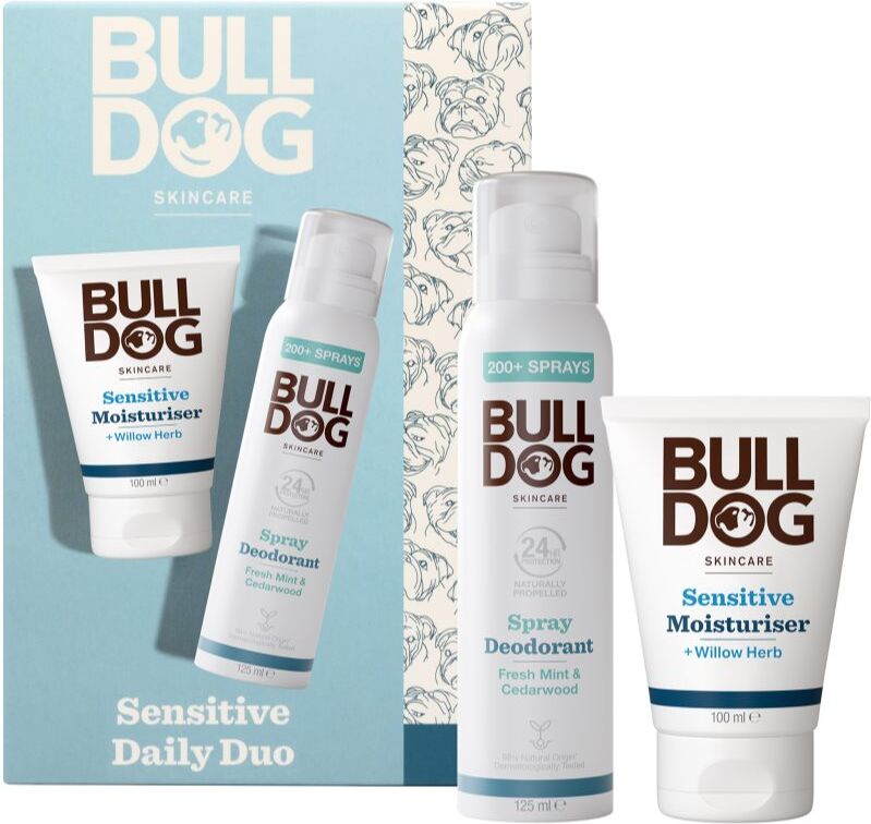 Bulldog Sensitive Duo coffret cadeau corps et visage pour homme