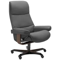Stressless Bürostuhl View Office Leder Grau Batick Grey