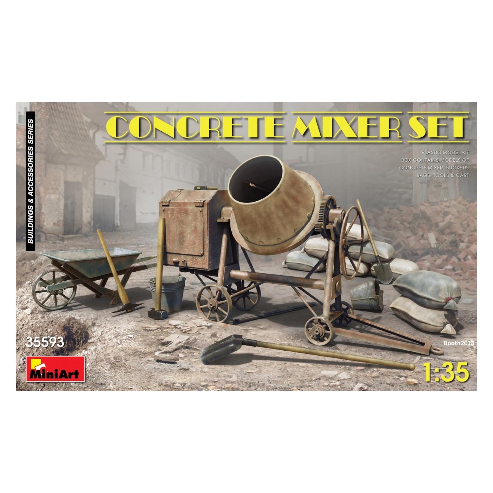 Mini art Concrete Mixer Set (35593)