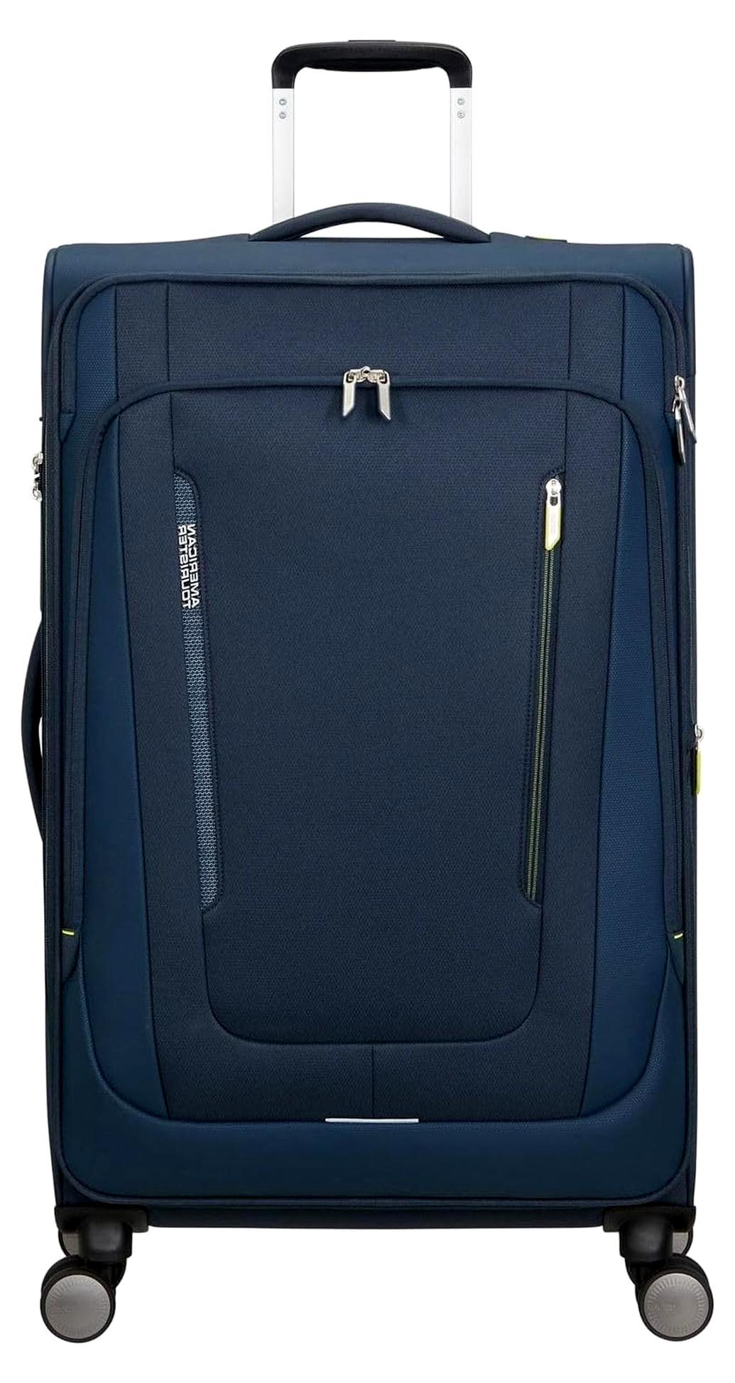 Wanderlite Spinner Trolley Exp. TSA Dunkelblau 80cm