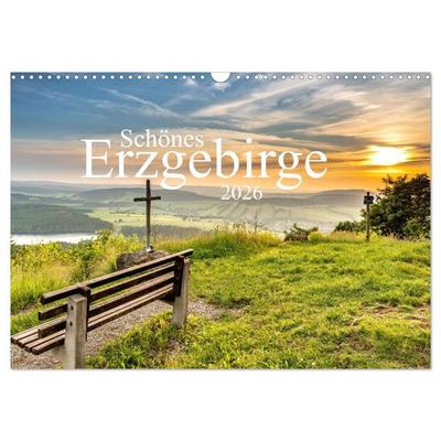 Schönes Erzgebirge (Wandkalender 2026 DIN A3 quer), CALVENDO Monatskalender