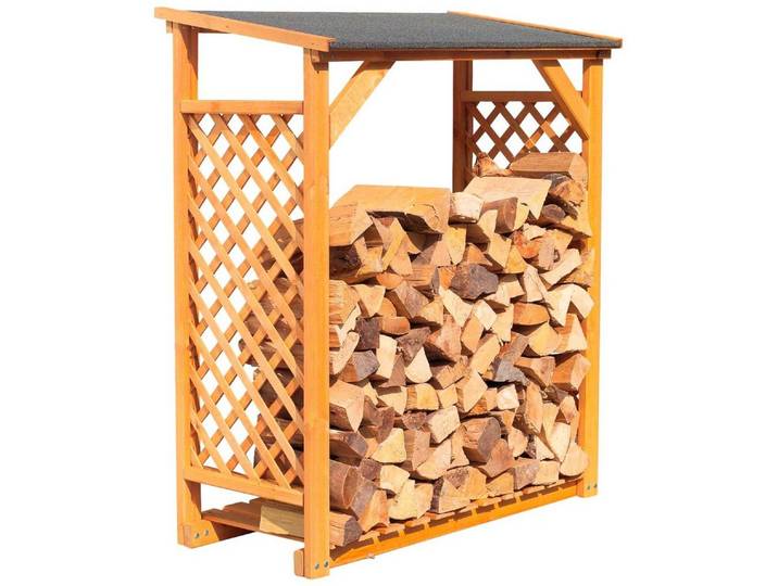 promadino Kaminholzregal Speyer, BxTxH:119,5x68x148 cm