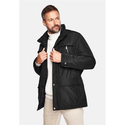 Winterjacke CABANO "CO-3", Herren, Gr. 27, schwarz, 100% Polyester, unifarben, lang, Jacken Winterjacke, mit Zwei-Wege-Taschen