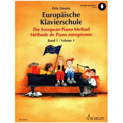 Schott Europäische Klavierschule Bd.1 - Lehrbuch