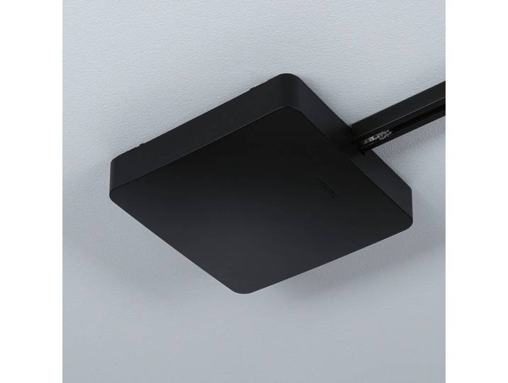 Paulmann URail ZigBee Mitteleinspeisung schwarz ZigBee, dimmbar, schwarz, Kunststoff