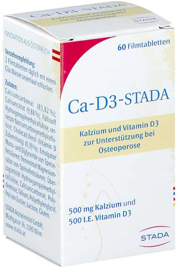 Ca D3 STADA Filmtabletten 60stk