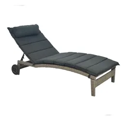Merxx Andalusia Liege grau, Aluminium/Kunstoffgeflecht