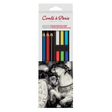 Winsor & Newton Conte Pastel Studio Set 12 Carres + (12x) (50177)