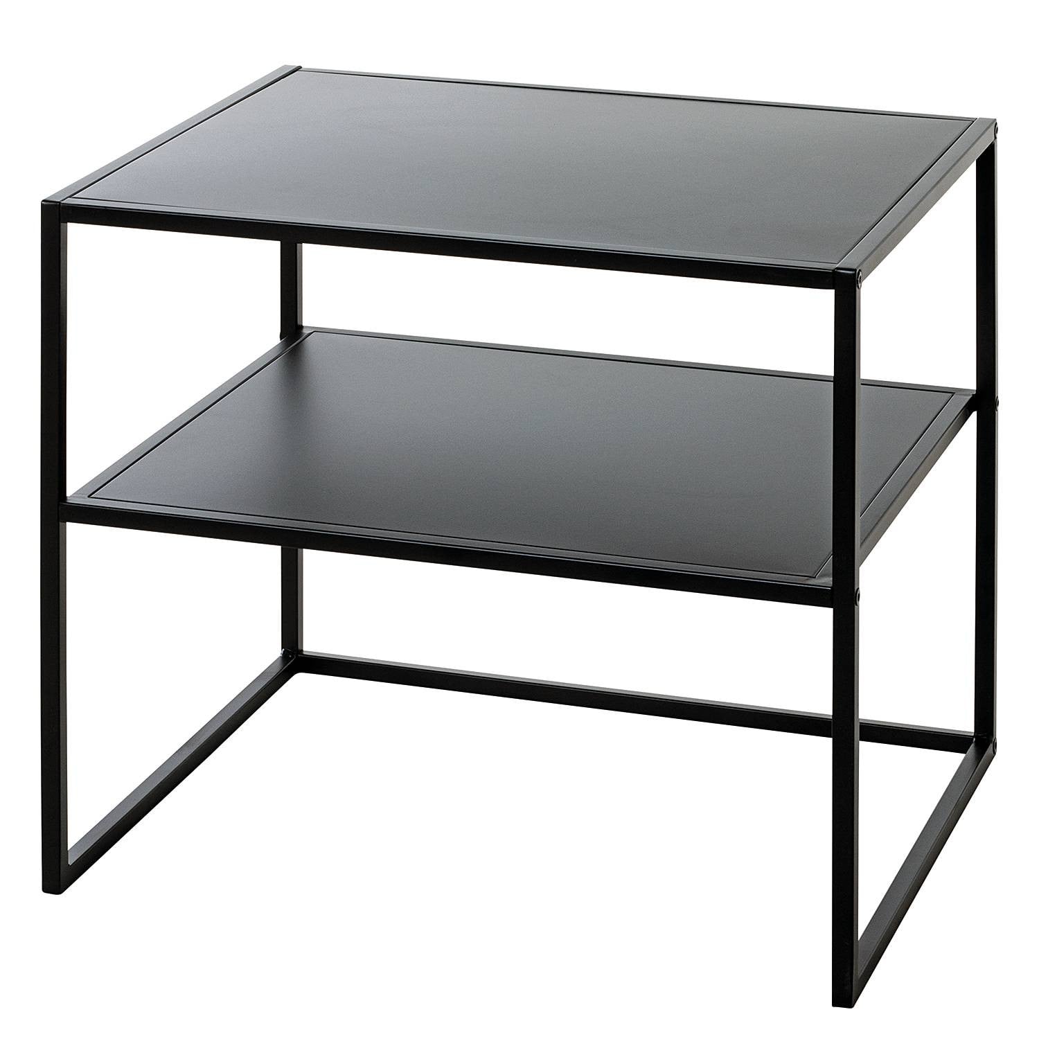 home24 Bijzettafel Melbourne zwart metaal 45 cm