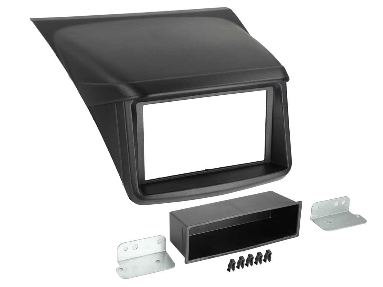 ACV 2-DIN Radioblende Mitsubishi schwarz