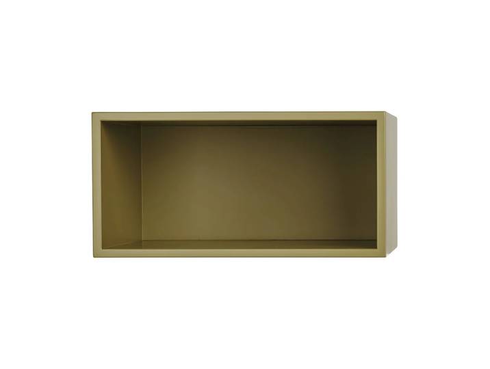 Muuto Étagère Mini stacked small Brown-green