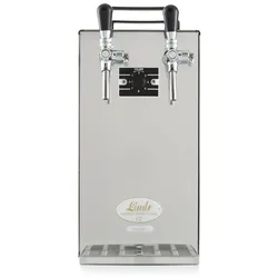 ich-zapfe Zapfanlage Kontakt 40 Trockenkühler 50 L/h Komplettset Untertheke Green Line (-5718)