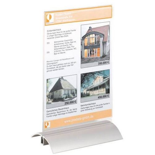 DURABLE Tischaufsteller PRESENTER, DIN A5, transparent
