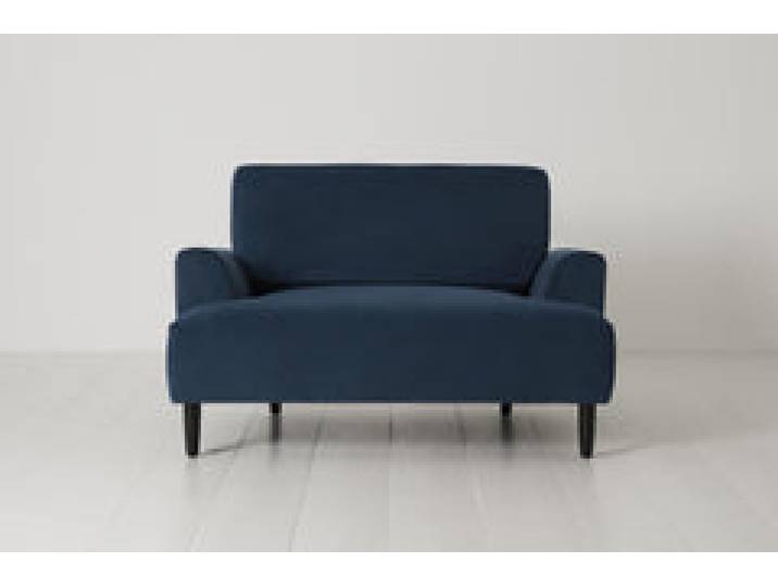 Loveseat Model 05, Blaugrün