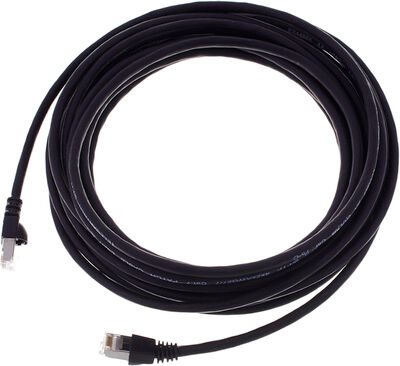 Telegärtner CAT6A Patchkabel 7,5m, sw noir