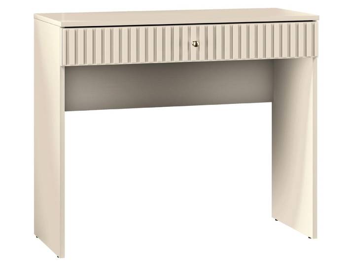 Selsey CALETTO - Coiffeuse avec tiroir\, beige\, 92 cm
