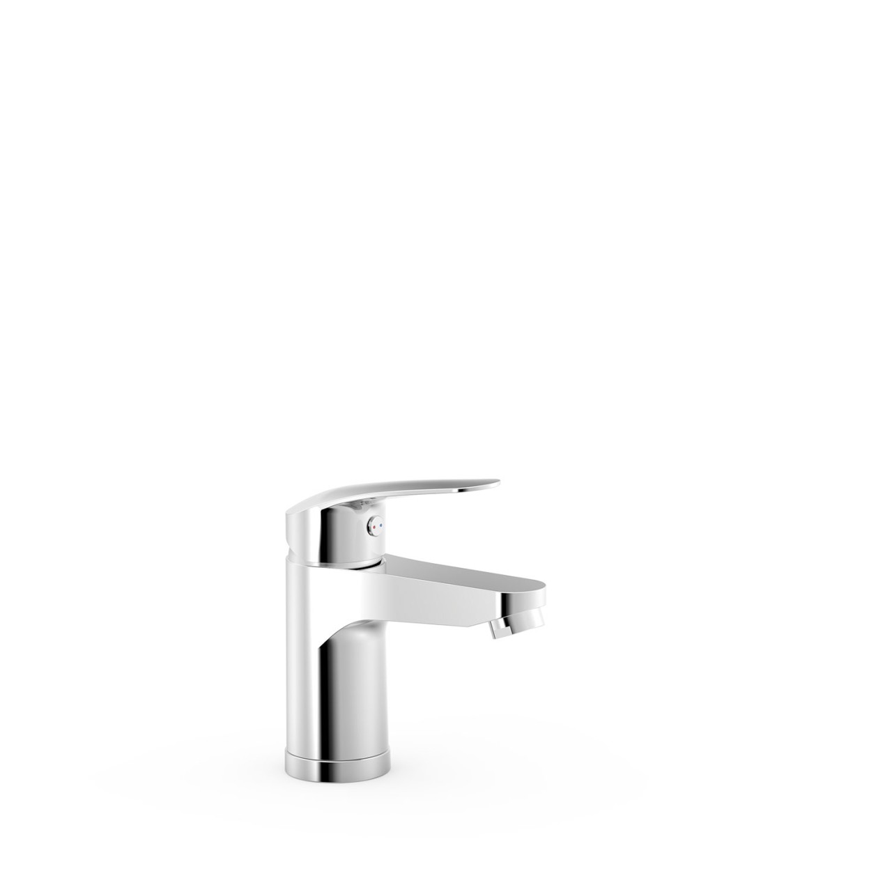 Tres Ökologischer Einhebel Waschtischmischer G3/8"" flexible Anschlussschläuche, 21610410 21610410