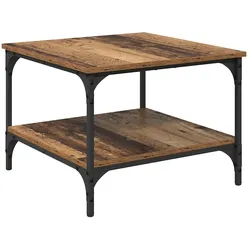 vidaXL Couchtisch Altholz 55 x 55 x 40 cm Holzwerkstoff