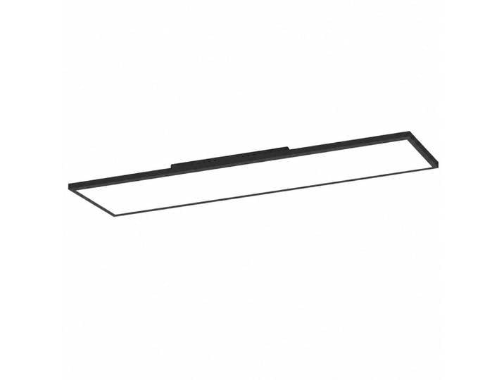 Plafonnier aluminium noir 119.5x29.5x5cm led 40w
