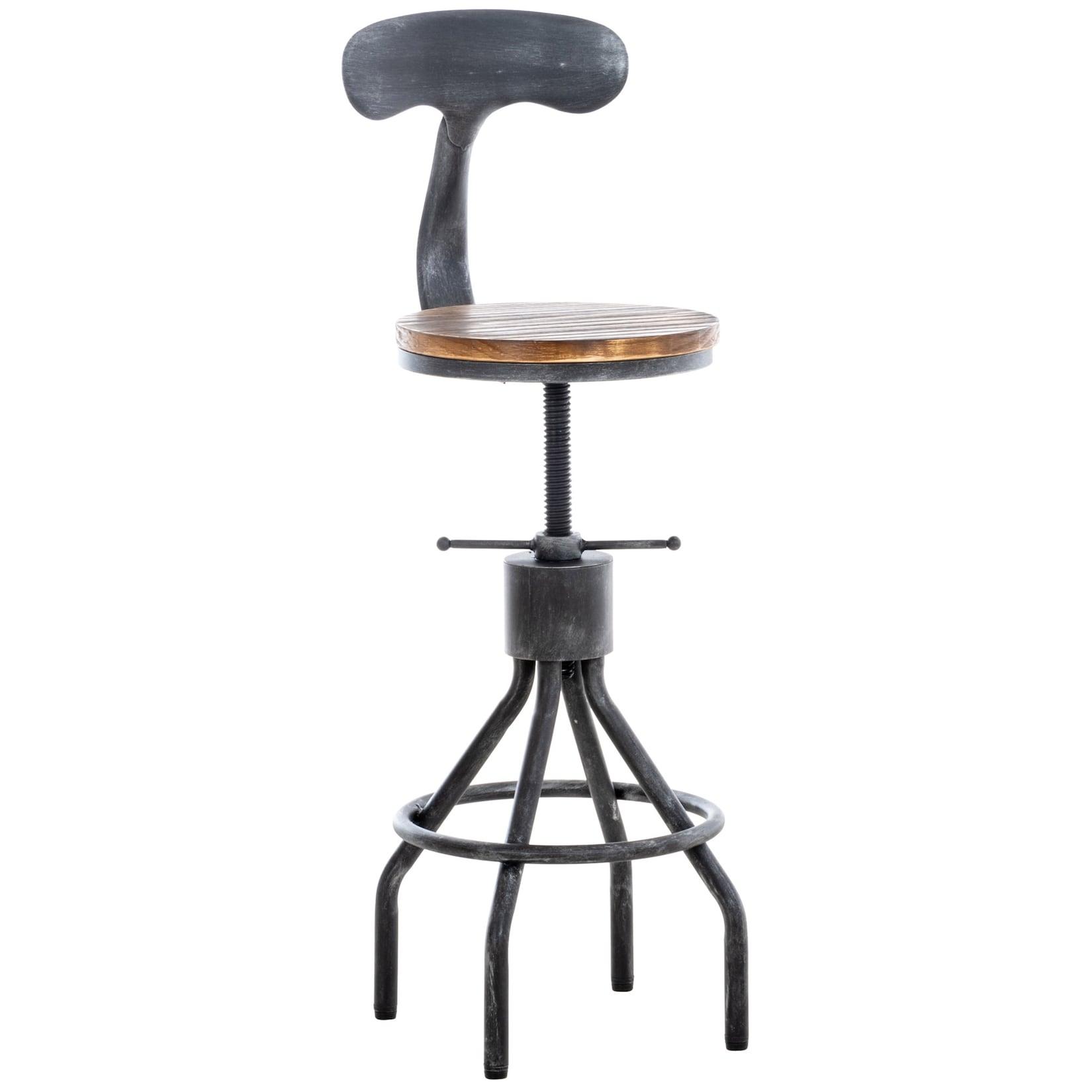 CLP Barhocker Hanam Farbe: antik silber