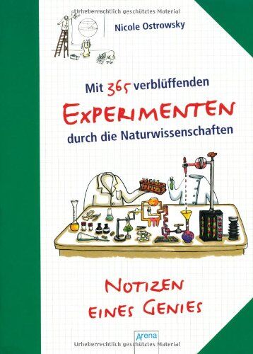 Nicole Ostrowsky - Notizen eines Genies: Mit 365 verblüffenden Experimenten durch die Naturwissenschaften - Preis vom 09.10.2026 07:28:09 h
