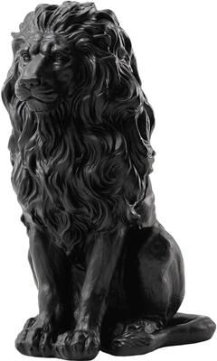 Kodotan sofa "20.5"" Lion Statue, Resin Outdoor Guardian Sculpture, Simulated Animal Decor for Villa, Garden, Park & Resort"