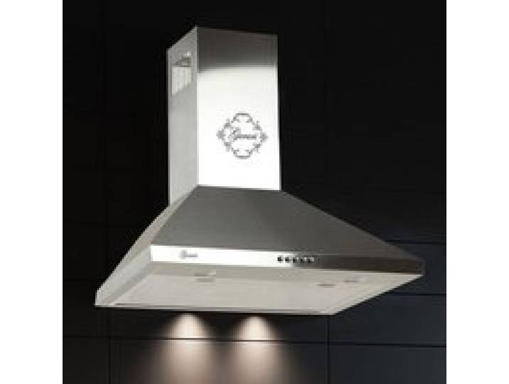 GURARI Hotte murale GCH 147 IS 5 N Hotte aspirante 50 cm Acier inoxydable 1000m³/h Hotte de cuisine Evacuation & Recyclage