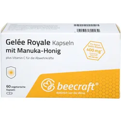 Beecraft Gelee Royale Kapseln mit Manuka-Honig 60 ST
