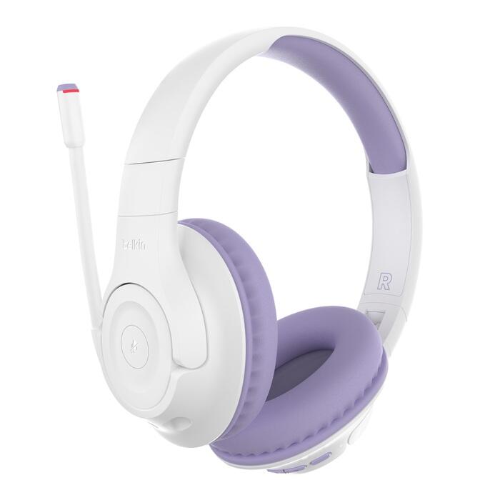 Belkin SoundForm Inspire kabelloser Over-Ear-Kopfhörer für Kinder, lavender AUD006BTLV