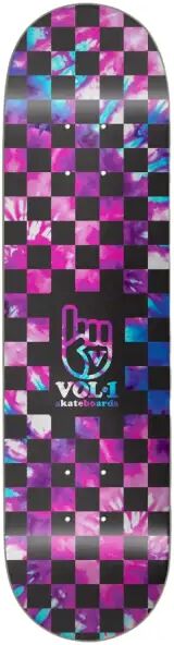 Skateboard Deck Vol.1 Checker (7.75" - Tie Dye)