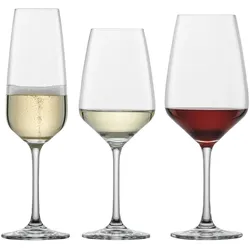 GLÄSER-SET Tulip transparent 18-tlg.