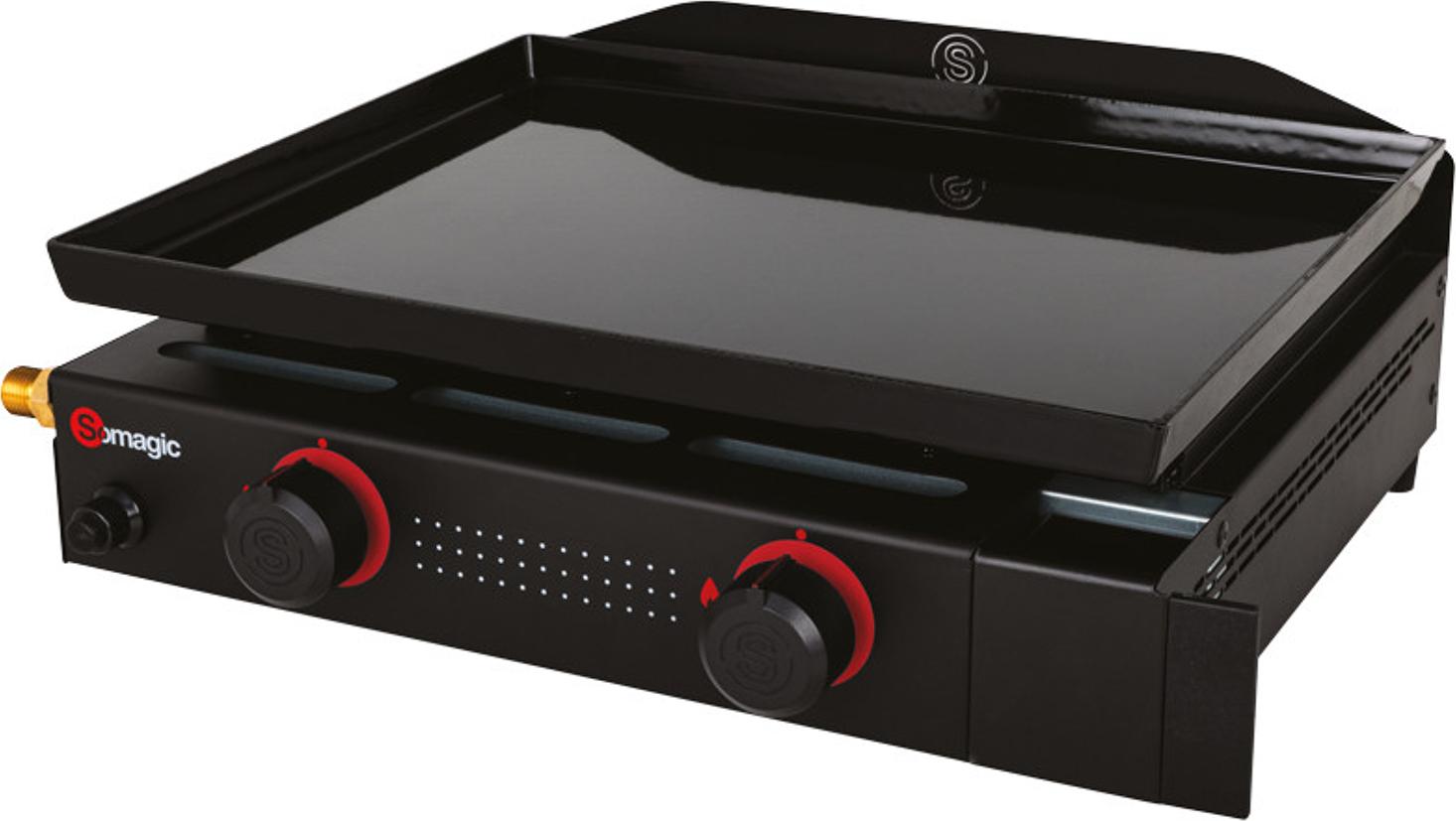 Gas-Plancha mit 2 Brennern, Modell Canto 200