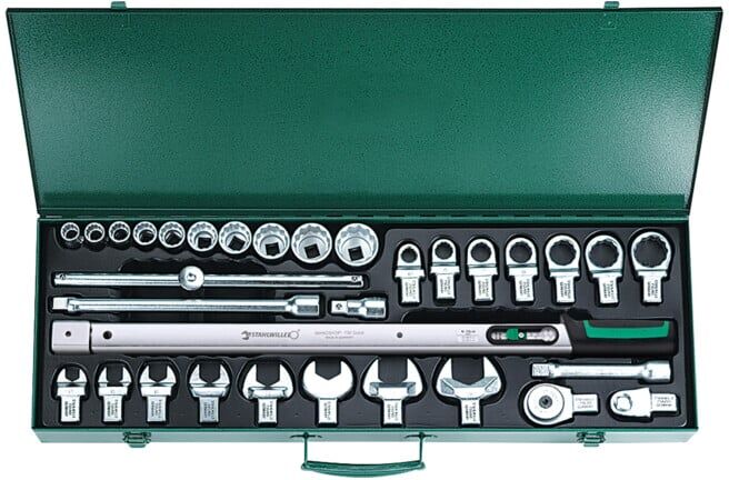 Coffret dynamométriques Stahlwille 730R/40/32 QUICK Typ Mercedes-Benz, 32 pièces (96502053)