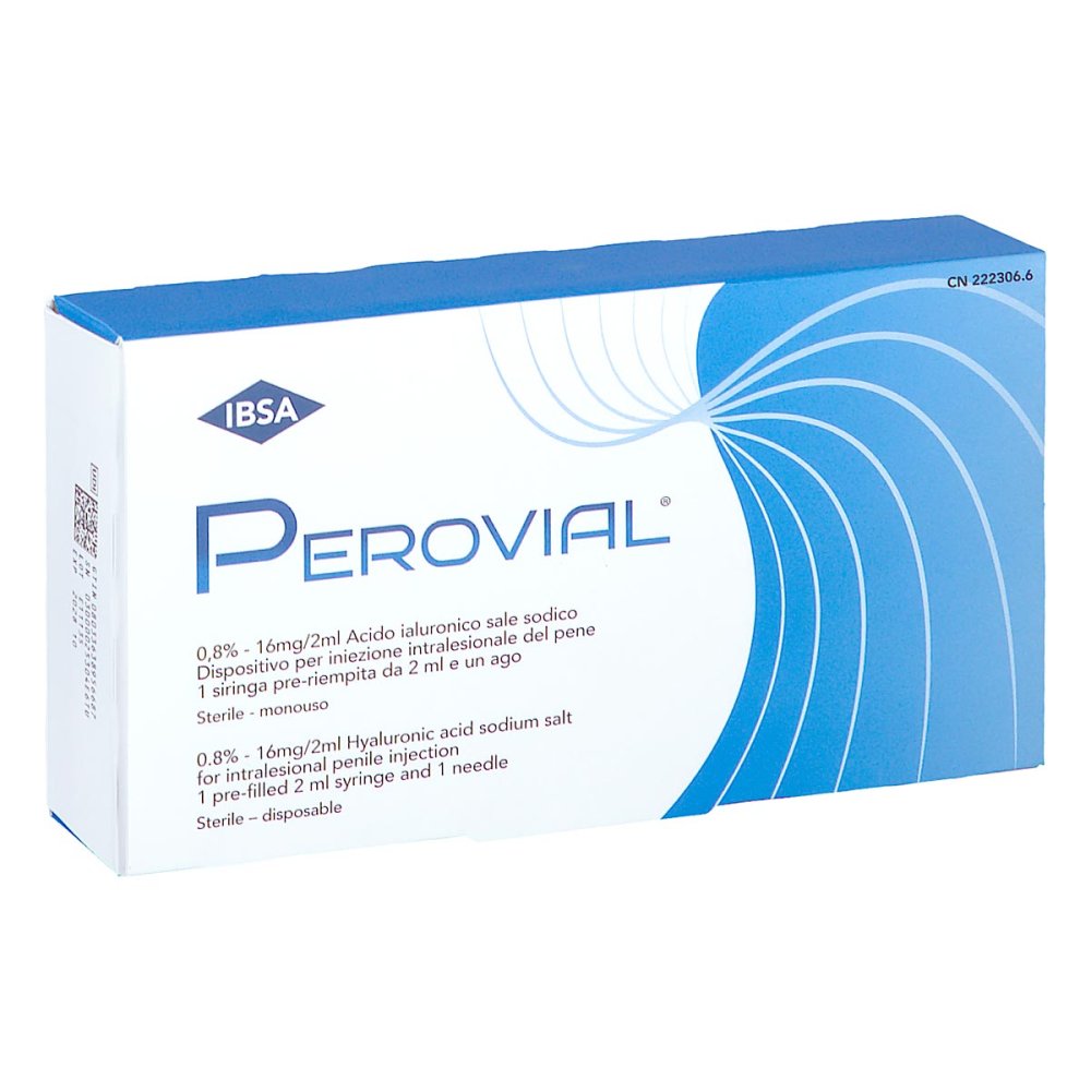 IBSA Pharma GmbH Perovial 0,8% 16mg/2ml Hyaluronsäure Na.salz F.-sp 19920619