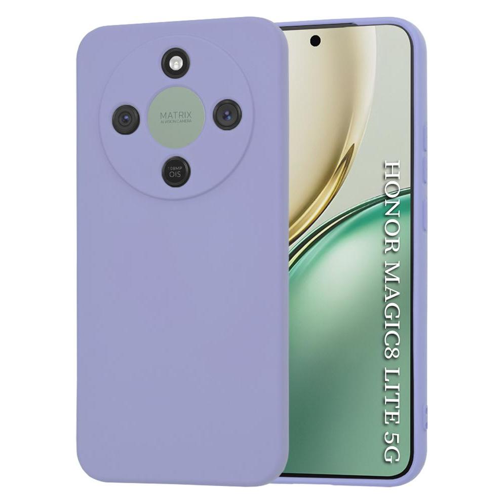 Techsuit - SoftFlex - Honor Magic8 Lite - Light Purple (Honor Magic 8 Lite) (65238928)