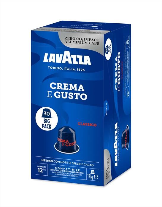 LAVAZZA Crema & Gusto Classico 30 Caps-blu