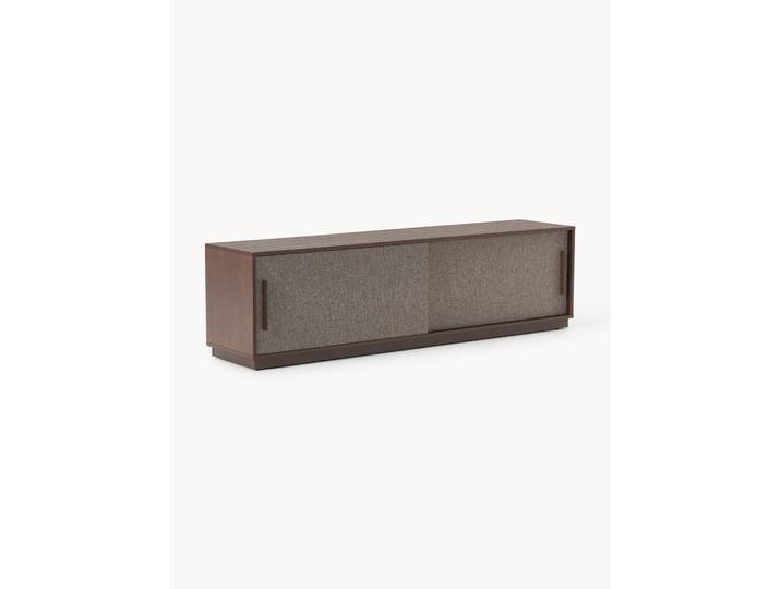 Holz-TV-Lowboard Wisp mit gepolsterter Front