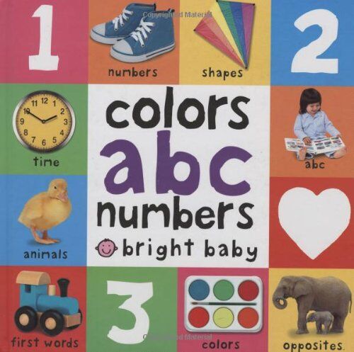 Priddy Books - Bright Baby Colors, ABC, Numbers - Preis vom 01.10.2026 17:08:56 h